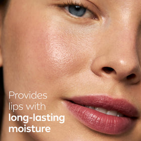 NIVEA Cherry Lip Care lip balm applied on lips