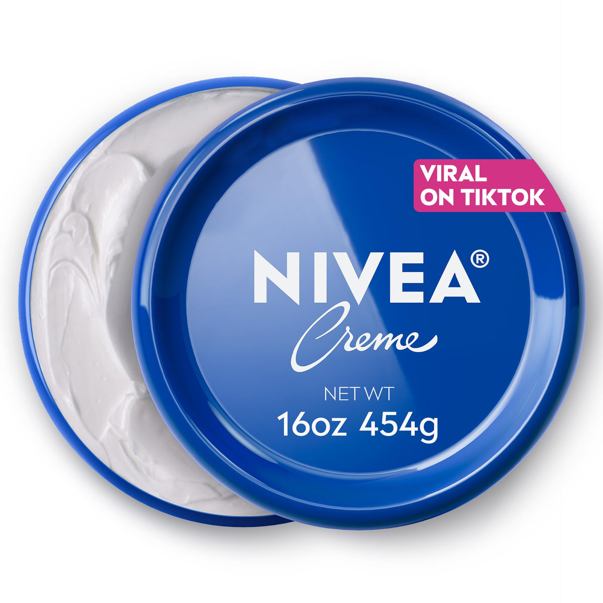 NIVEA Creme Daily Moisturizing Cream 16 OZ jar front view