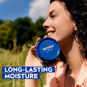 NIVEA Creme Daily Moisturizing Cream jar with lid