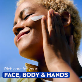 NIVEA Creme Daily Moisturizing Cream label close-up