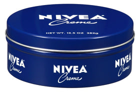 NIVEA Creme Moisturizing Tin with lid open