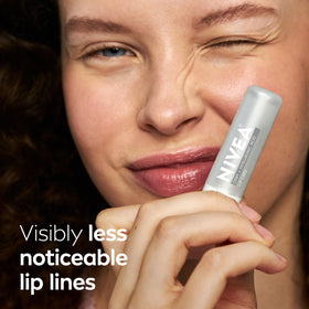 NIVEA Dewy Lip Care with Hyaluronic Acid side view