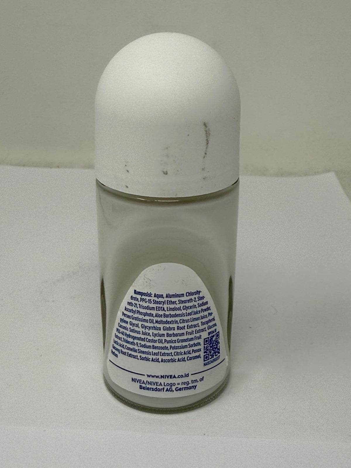 NIVEA Extra Bright Roll-On Deodorant ingredients list