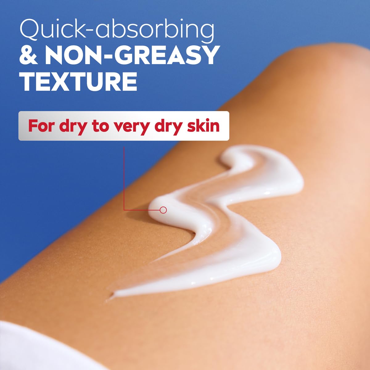 NIVEA Intense Healing Body Lotion on a bathroom counter