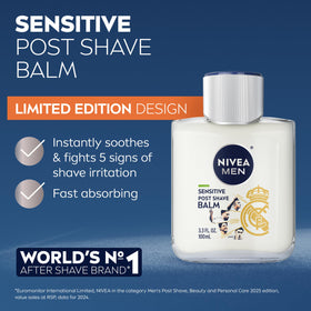 NIVEA MEN Sensitive Post Shave Balm 3.3 FL OZ side view