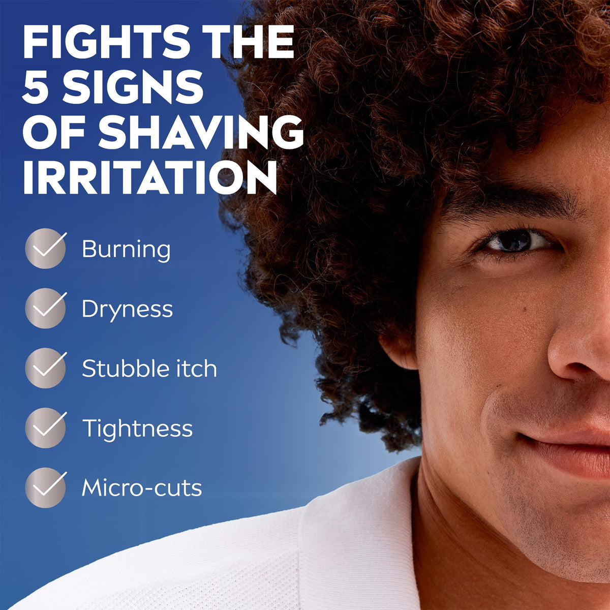 NIVEA MEN Sensitive Shave Gel with matching post shave balm and moisturizer