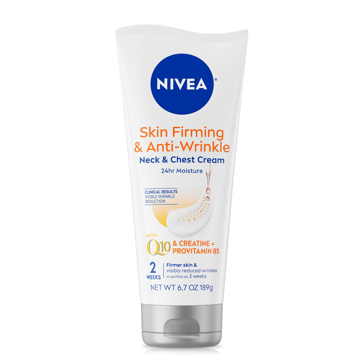 NIVEA Neck and Chest Firming Anti Wrinkle Cream 6.7 oz front view