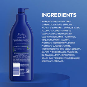 NIVEA Nourishing Hydration Skin Firming Body Lotion with other NIVEA products