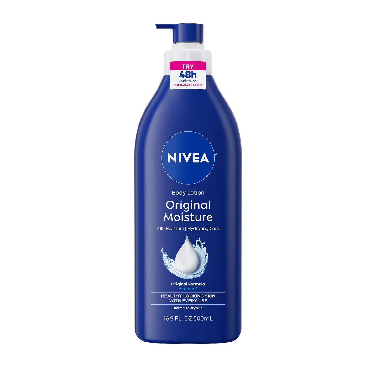 NIVEA Original Moisture Body Lotion 16.9 Fl Oz front view