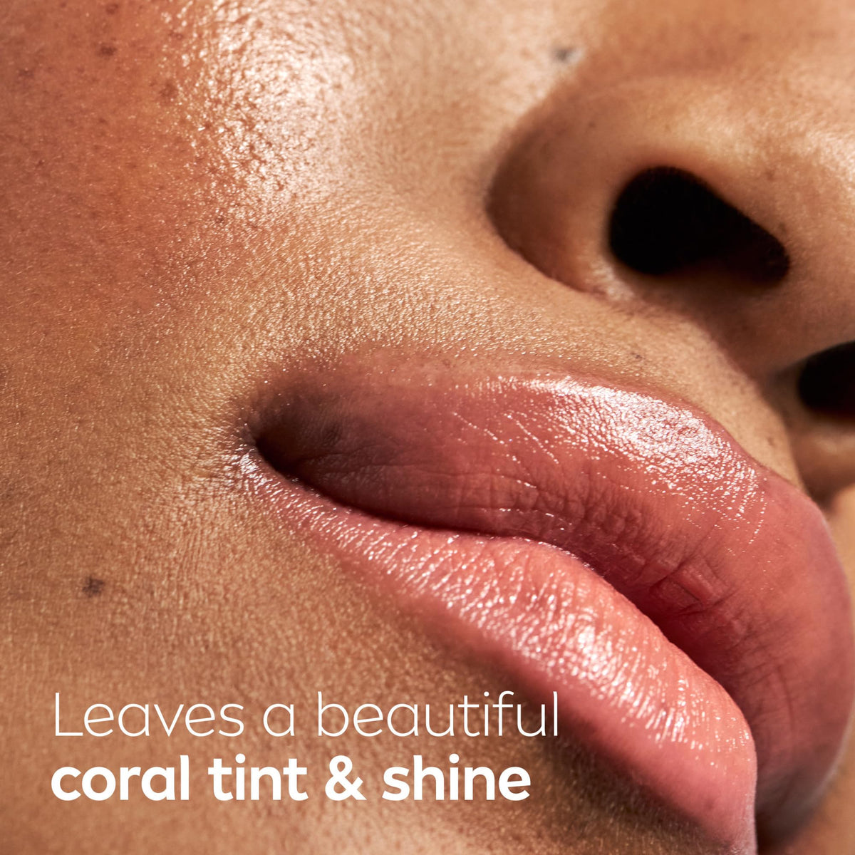 NIVEA Peach Lip Care tinted lip balm with shea butter ingredients