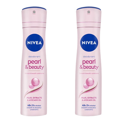 NIVEA Pearl & Beauty Antiperspirant Spray 150ml front view