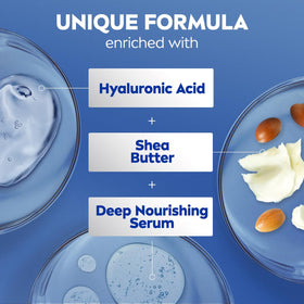 NIVEA Shea Nourish Body Lotion back view