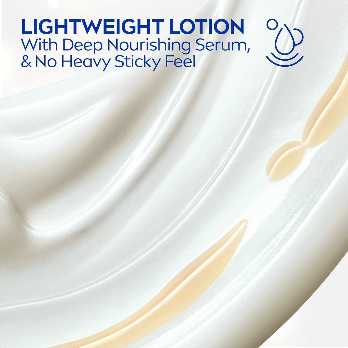 NIVEA Shea Nourish Body Lotion ingredients close-up