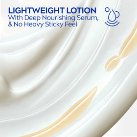 NIVEA Shea Nourish Body Lotion ingredients close-up