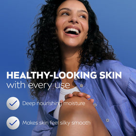 NIVEA Shea Nourish Body Lotion texture close-up