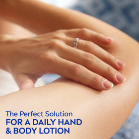 NIVEA Shea Nourish Body Lotion texture on hand