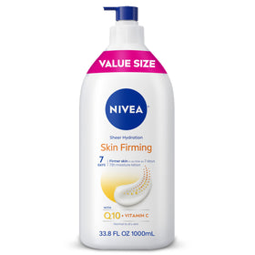 NIVEA Sheer Hydration Skin Firming Body Lotion 33.8 FL OZ front view