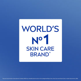 NIVEA Sheer Hydration Skin Firming Body Lotion lifestyle scene in bathroom