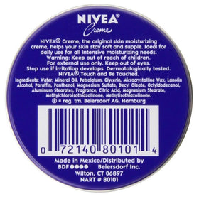 NIVEA Skin Creme 1 oz with packaging details
