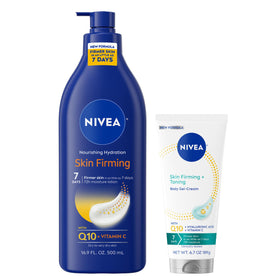 NIVEA Skin Firming Body Lotion 16.9 fl oz pump bottle front view