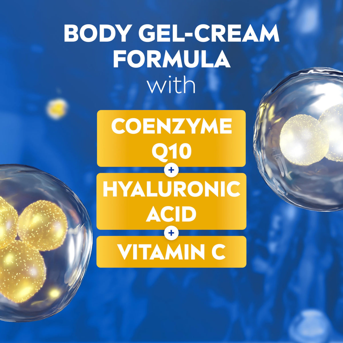 NIVEA Skin Firming & Toning Body Gel Cream being applied to skin