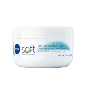 NIVEA Soft Refreshingly Soft Cream 16 OZ jar front view