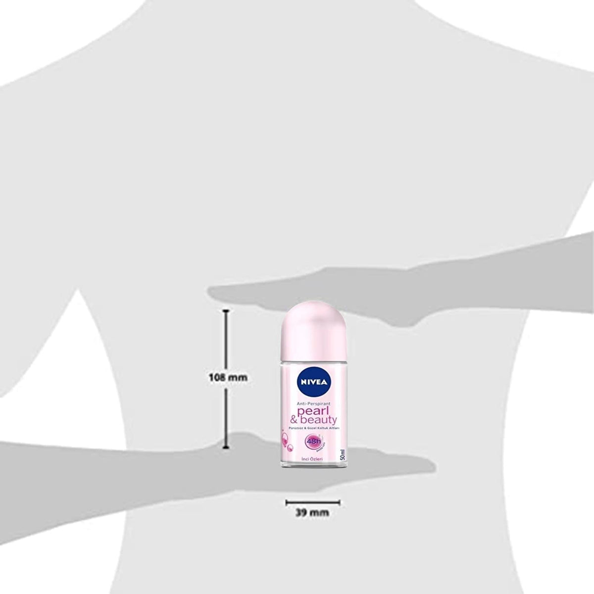 NIVEA Women Deodorant Roll On Pearl & Beauty lifestyle scene
