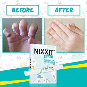 NIXXIT Nail Biting packaging with product details