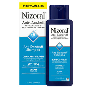 Nizoral Anti-Dandruff Shampoo 14 Fl Oz front view