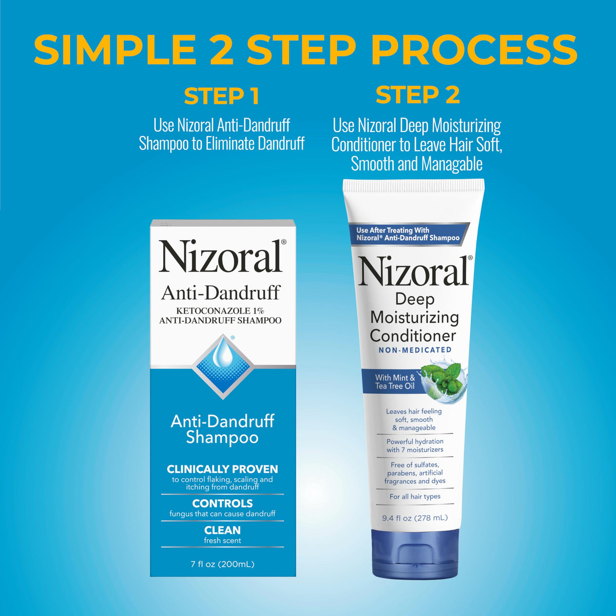 Nizoral Conditioner 9.4 Oz front view