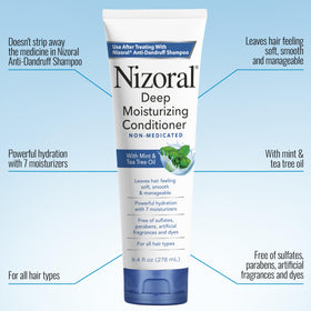 Nizoral Deep Moisturizing Conditioner 9.4 oz back view
