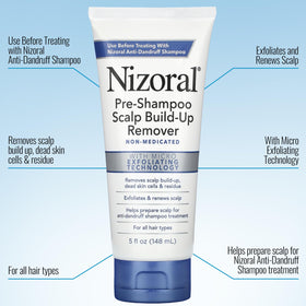 Nizoral Pre-Shampoo Scalp Build-Up Remover texture close-up