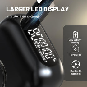 NKTMXY Electric Foil Shaver with protective cap on