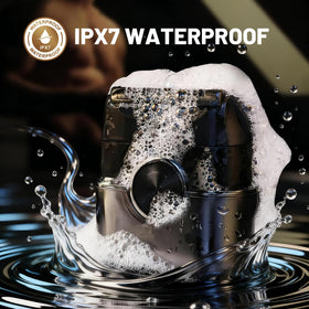 NKTMXY Electric Foil Shaver with water running over it
