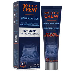 NO HAIR CREW Intimate Hair Removal Cream 100ml front view