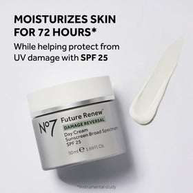 No7 Future Renew Damage Reversal Day Cream with SPF 25 packaging