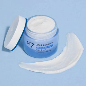 No7 Lift & Luminate Night Cream 50ml side view