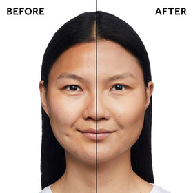 No7 Lift & Luminate Serum Foundation Cashew texture on skin