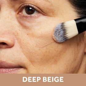 No7 Lift & Luminate Serum Foundation Deep Beige back view