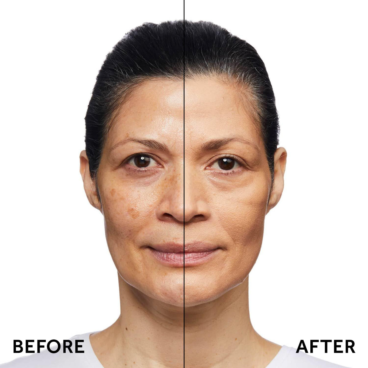 No7 Lift & Luminate Serum Foundation Deep Beige side view