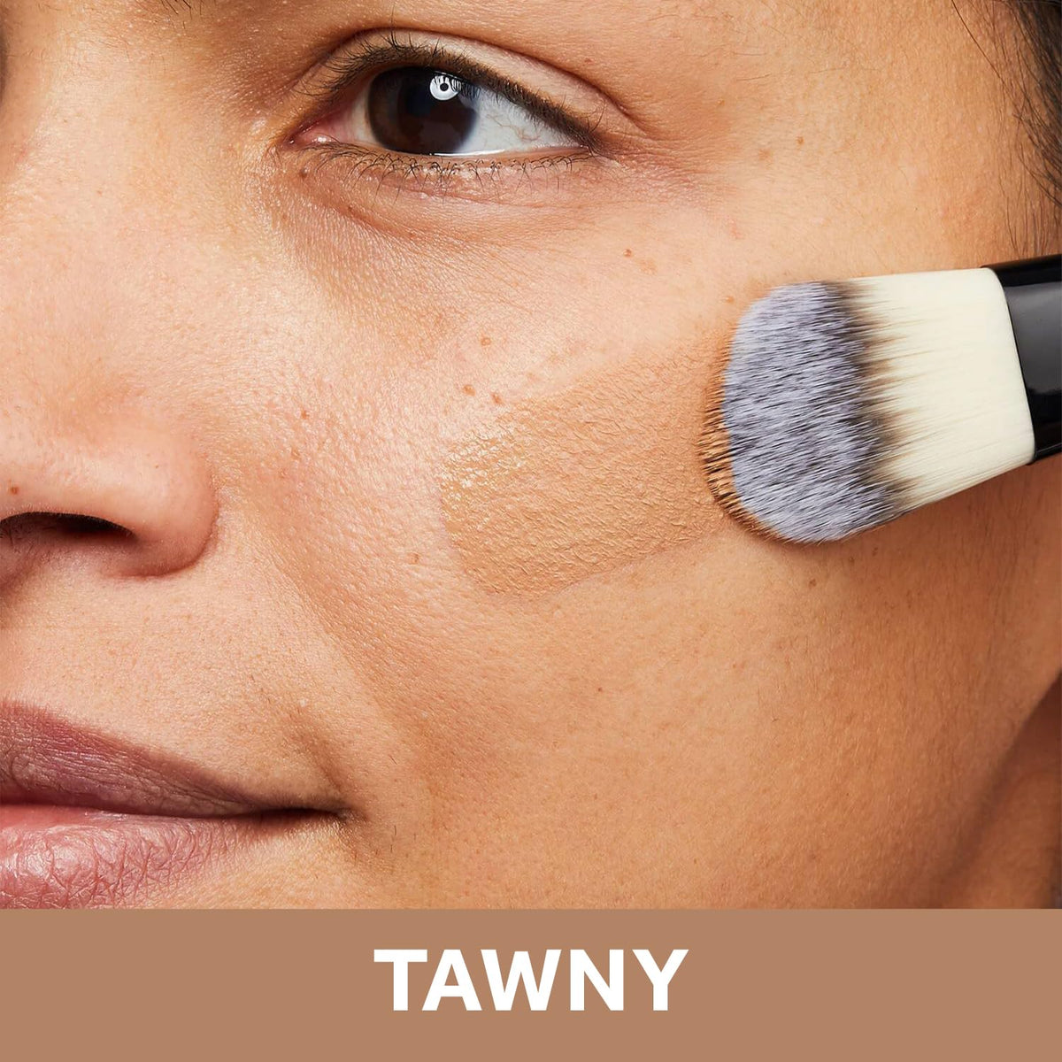 No7 Lift & Luminate Serum Foundation Tawny bottle side view