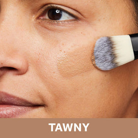No7 Lift & Luminate Serum Foundation Tawny bottle side view