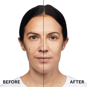 No7 Lift & Luminate Serum Foundation texture on skin