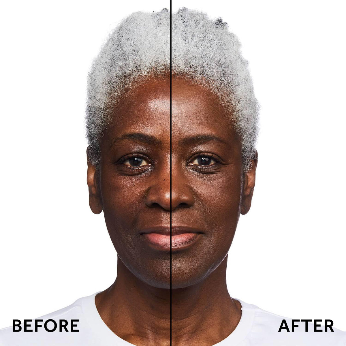 No7 Lift & Luminate Serum Foundation texture on skin