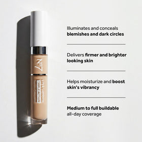 No7 Lift & Luminate Triple Action Serum Concealer Fair applicator tip