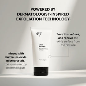 No7 Microdermabrasion Total Renewal Face Scrub 2.5 Oz close-up of product