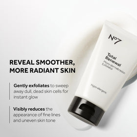 No7 Microdermabrasion Total Renewal Face Scrub 2.5 Oz packaging
