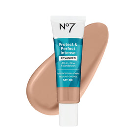 No7 Protect & Perfect Advanced Foundation Cool Beige front view