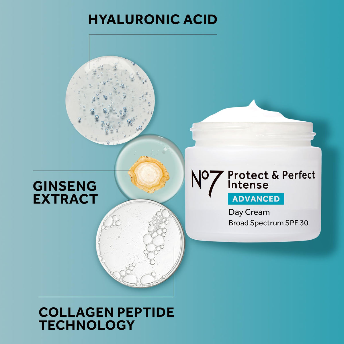 No7 Protect & Perfect Day Cream SPF 30 in bathroom setting