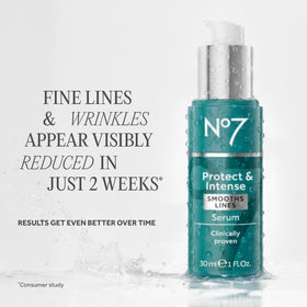No7 Protect & Perfect Intense Advanced Face Serum texture close-up